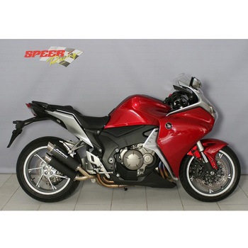 スリップオン ステンレス(ブラック) GPC-X2 for VFR1200F (10-) EU公道走行可 BODIS (ボディス)