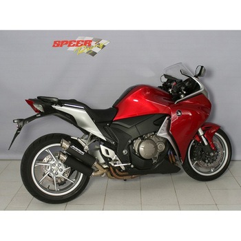 スリップオン ステンレス(ブラック) GPC-X2 for VFR1200F (10-) EU公道走行可 BODIS (ボディス)