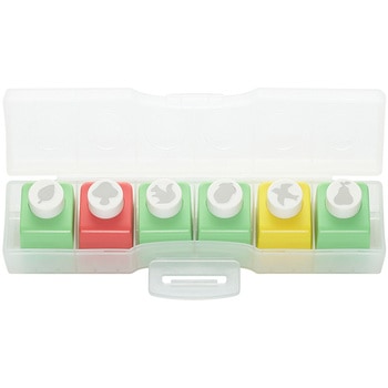 ミニクラフトパンチセット：ナチュラル カール事務器