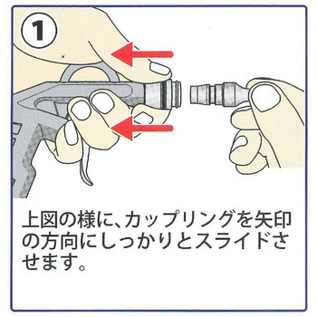 カップリング式エアーダスターセット GREAT TOOL