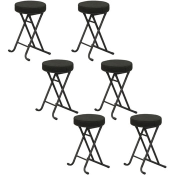 折畳座厚チェア(背なし)×6脚セット AIS (エイ・アイ・エス)