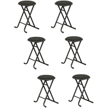 折畳チェア(背なし)×6脚セット AIS (エイ・アイ・エス)