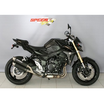 スリップオンマフラー 4-2 ステンレス ブラック GPC-X2 GSR 750 (11) BODIS (ボディス)
