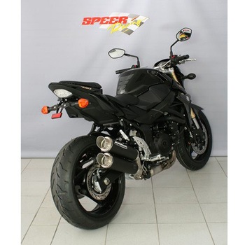 スリップオンマフラー 4-2 ステンレス ブラック GPC-X2 GSR 750 (11) BODIS (ボディス)