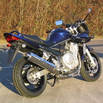 スリップオンマフラー ステンレス オーバル 1 WM EURO公道走行認可 for Bandit GSF650/1250/GSX1250F(07-) BODIS (ボディス)