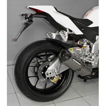 スリップオンマフラー ステンレス/フルチタン Three-Tec-C for RSV4(09-14)，Tuono V4 R(09-14) - BODIS (ボディス)