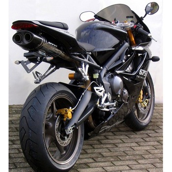 スリップオンマフラー ステンレスオーバル Q1 Daytona 675(2006-) BODIS (ボディス)
