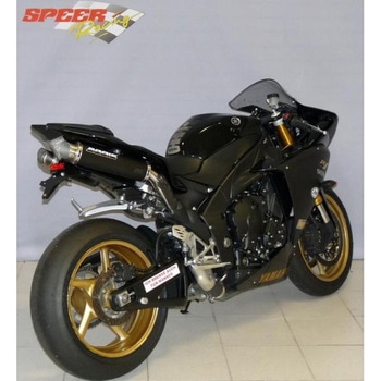 スリップオンマフラー セット 4-2 ステンレス ブラック GP1 YZF R1(2009-) BODIS (ボディス)