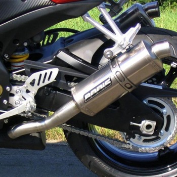 スリップオンマフラー セット 4-2 フルチタン SB1-S GSX-R 1000(07-08) BODIS (ボディス)