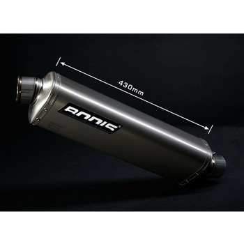 スリップオンマフラー セット 4-2 フルチタン Three-Tec WM EURO公道走行認可 for Hayabusa(08-) BODIS (ボディス)