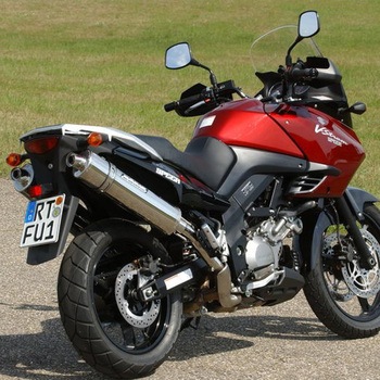 スリップオンマフラー セット ステンレス オーバル 1MK G54 V-Strom DL1000(02-) BODIS (ボディス)