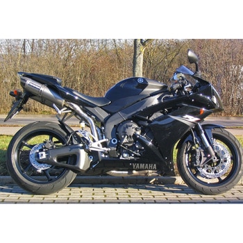 スリップオンマフラー セット ステンレス/フルチタン オーバル Q2C YZF R1(07-08) BODIS (ボディス)