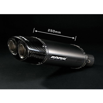 KZX6R-012 スリップオンマフラー フルチタン オーバル Q1 NINJA