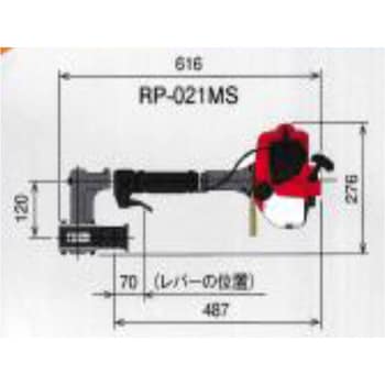 RP-021MS(Φ65) ビーバー 杭打機 1台 山田機械工業 【通販モノタロウ】