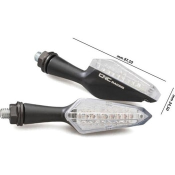 ターンインジケーター JET LED Approved ブラック CNC Racing (シーエヌシーレーシング)