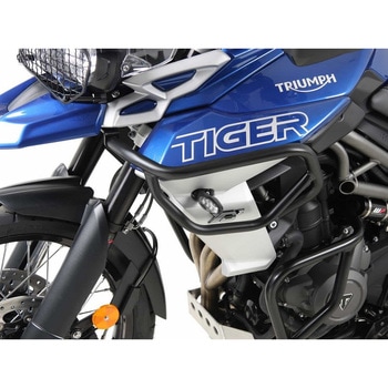 タンクガード - ブラック Triumph Tiger 800 XR / XRX / XRT / XC / XCX / XCA (2018-) HEPCO&BECKER (ヘプコ&ベッカー)