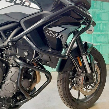 タンクガード「Rally」， ブラック， Triumph Tiger900 / Tiger850 HEPCO&BECKER (ヘプコ&ベッカー)