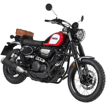 チューブ リアラック/Solorack ブラック Yamaha SCR 950 from 2017 - HEPCO&BECKER (ヘプコ&ベッカー)
