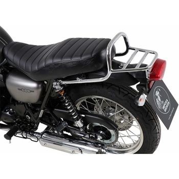 チューブトップケースキャリア - クロム Kawasaki W 800 Street/Cafe (2019-) HEPCO&BECKER (ヘプコ&ベッカー)