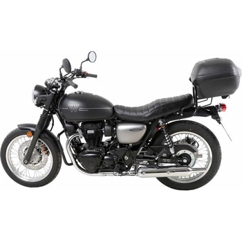 チューブトップケースキャリア - ブラック Kawasaki W 800 Street/Cafe (2019-) HEPCO&BECKER (ヘプコ&ベッカー)