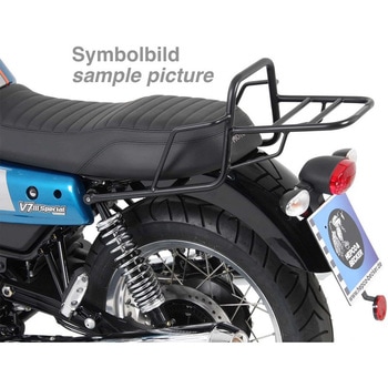 チューブトップケースキャリア / リアラック - クロム Moto Guzzi V 7 III /Carbon /Milano /Rough (2018-) HEPCO&BECKER (ヘプコ&ベッカー)
