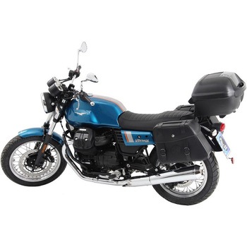 チューブトップケースキャリア / リアラック クロム Moto Guzzi V 7 III stone/ special / Anniversario from 2017 HEPCO&BECKER (ヘプコ&ベッカー)