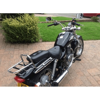 チューブトップケースキャリア クロム Suzuki GZ125/250 MARAUDER HEPCO&BECKER (ヘプコ&ベッカー)
