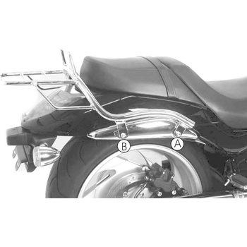 チューブトップケースキャリア クロム Suzuki M 1800 (VZ) R Intruder HEPCO&BECKER (ヘプコ&ベッカー)