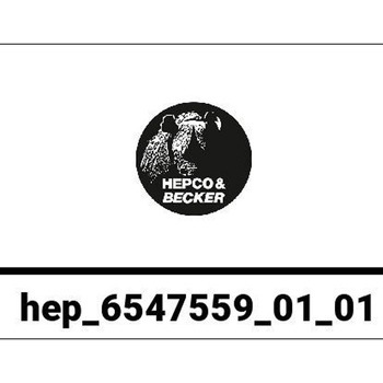 チューブトップケースキャリア ブラック Triumph Bonneville T 100 / ブラック from 2017 HEPCO&BECKER (ヘプコ&ベッカー)