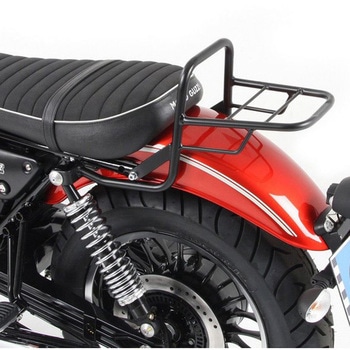 チューブトップケースキャリア ブラック-for short seat Moto Guzzi V 9 Roamer -2016まで (short bench) HEPCO&BECKER (ヘプコ&ベッカー)