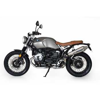 テーパー (2-1) アッパー スリップオンエキゾースト EG (Euro 4) ステンレス ポーリッシュ BMW R nine T (全モデル) 2017- | 1710012S-high BOS (ボス)