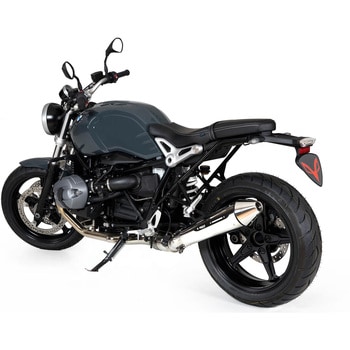 テーパー (2-1) ロワー スリップオンエキゾースト EG (Euro 4) ステンレス ポーリッシュ BMW R nine T (全モデル) 2017- | 1710012S-low BOS (ボス)