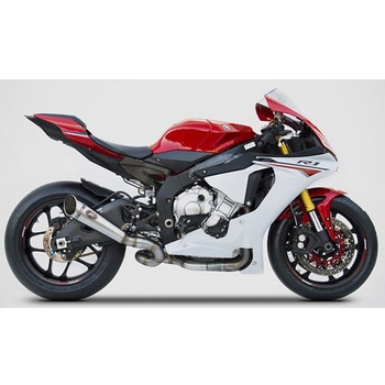 デキャタライザーキット + ステンレススチール レーシング スリップオン YAMAHA R1 (2015) ZARD (ザード)