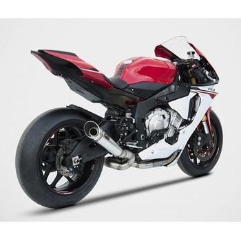 デキャタライザーキット + ステンレススチール レーシング スリップオン YAMAHA R1 (2015) ZARD (ザード)
