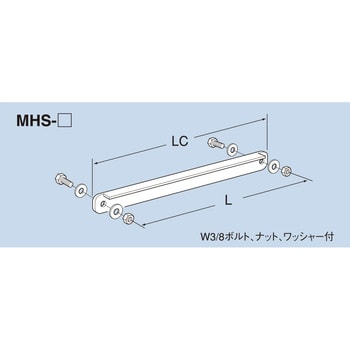 ハンガーブラケット 補強ステー ステンレス製(SUS304) 南電機 レース