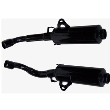 デュアルマフラー Cylindrical &Oslash； 114 ブラック Honda CBR 1000 F (92-95) Marving Exhaust (マービングエキゾースト)