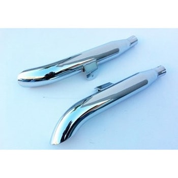 デュアルマフラー Legend クロム Marving Exhaust (マービングエキゾースト)