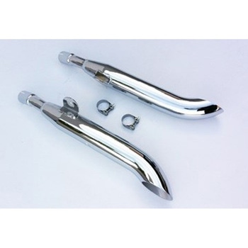 デュアルマフラー Legend クロム Honda CMX 450 REBEL Marving Exhaust (マービングエキゾースト)