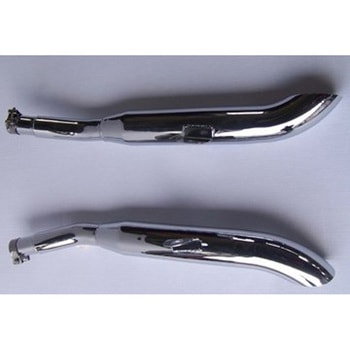 デュアルマフラー Legend クロム Kawasaki EN 500 (95) Marving Exhaust (マービングエキゾースト)