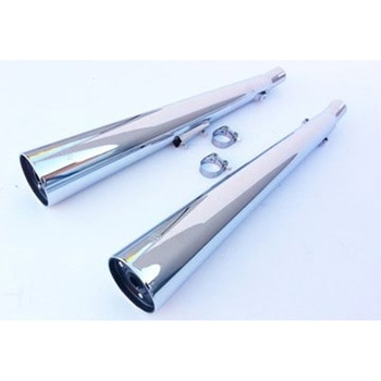 デュアルマフラー Marvi クロム Suzuki GS 650 GT - Marving Exhaust (マービングエキゾースト)