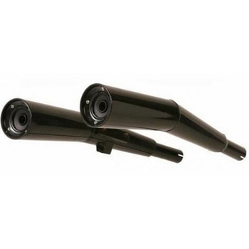 デュアルマフラー Master ブラック Marving Exhaust (マービングエキゾースト)