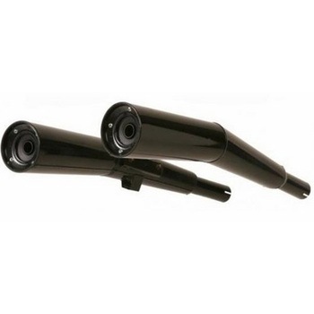 デュアルマフラー Master ブラック Kawasaki Z 1100 GP UNI-TRAK Marving Exhaust (マービングエキゾースト)