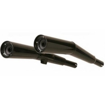 デュアルマフラー Master ブラック Kawasaki Z 550 GP U.T. 84 Marving Exhaust (マービングエキゾースト)