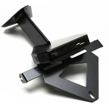 ナンバープレートブラケット (2005-2009)， ステンレスブラック Powder-Coated BODIS (ボディス)