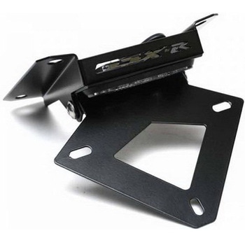 ナンバープレートブラケット (2008-2010)， ステンレスブラック Powder-Coated BODIS (ボディス)