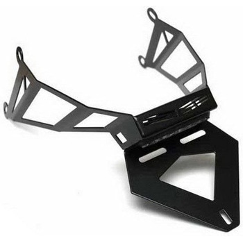 ナンバープレートブラケット ステンレスブラック Powder-Coated BODIS (ボディス)
