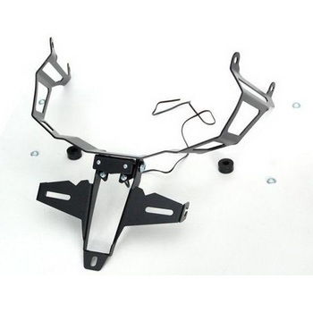 ナンバープレートブラケット ステンレスブラック Powder-Coated BODIS (ボディス)