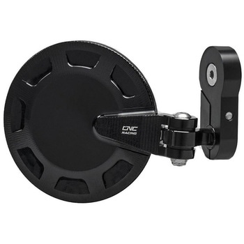 バーエンドミラーロケット right ブラック CNC Racing (シーエヌシーレーシング)