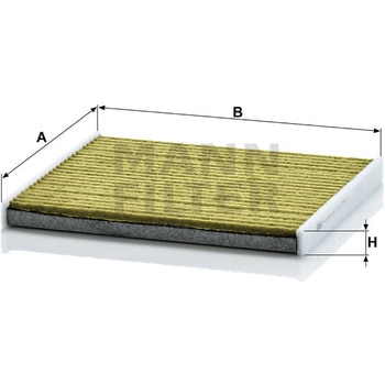 国産車用キャビンフィルター フレシャスプラス MANN-FILTER
