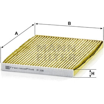 国産車用キャビンフィルター フレシャスプラス MANN-FILTER